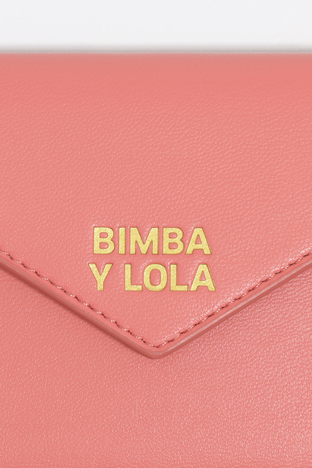 Bubblegum pink leather coin purse