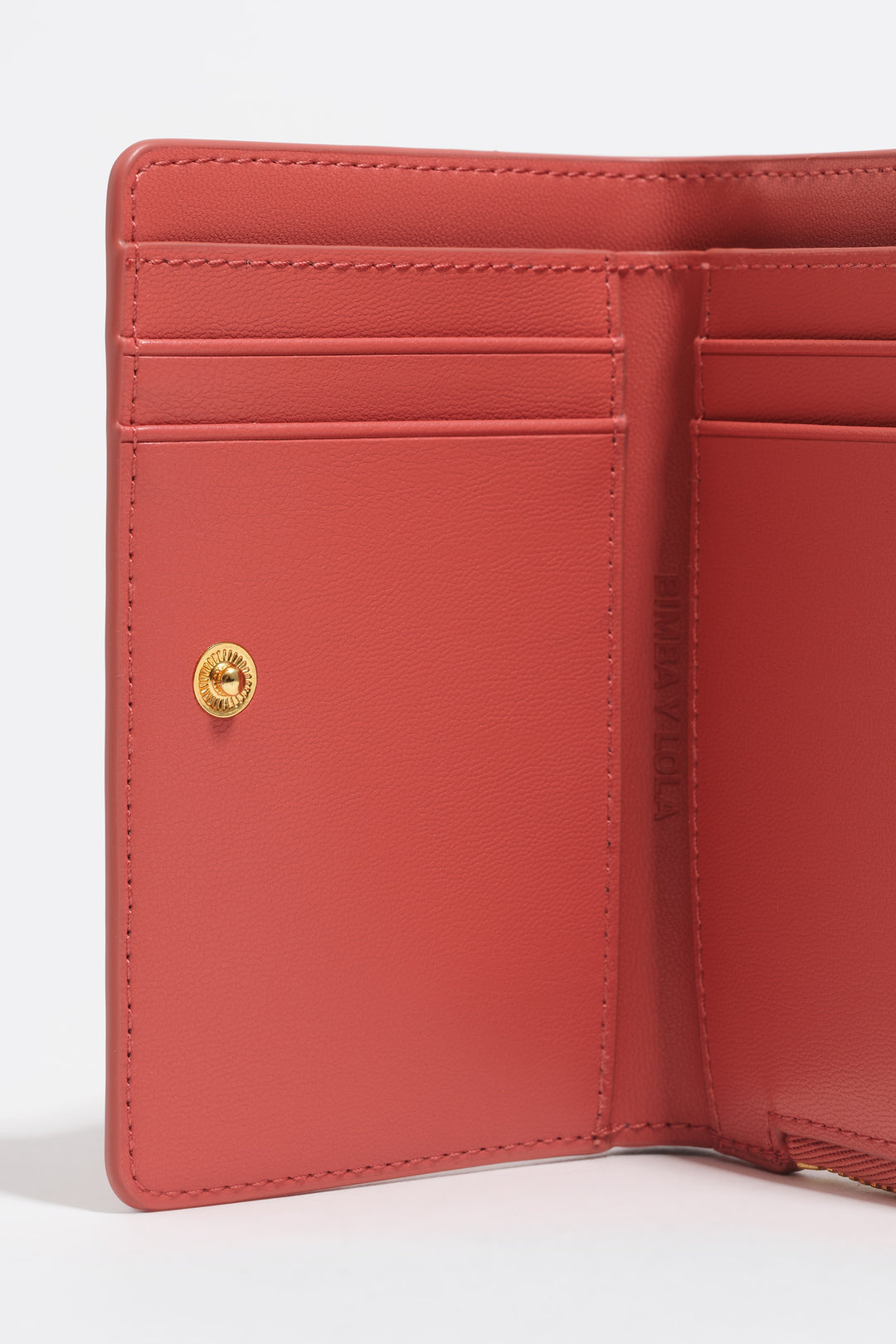 Bubblegum pink leather purse