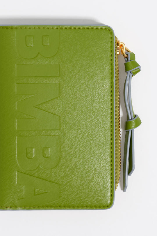 Kiwi leather purse
