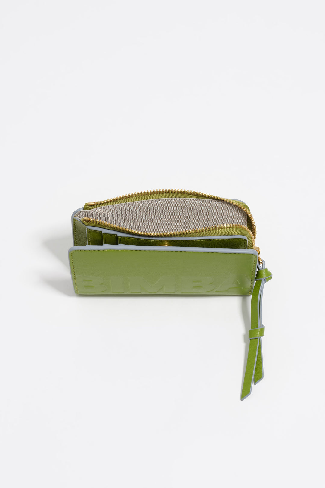 Kiwi leather purse