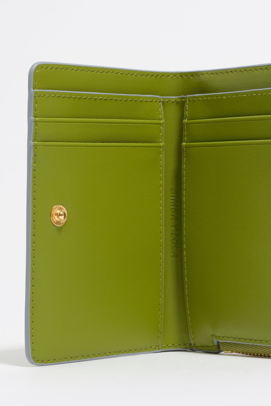 Kiwi leather purse