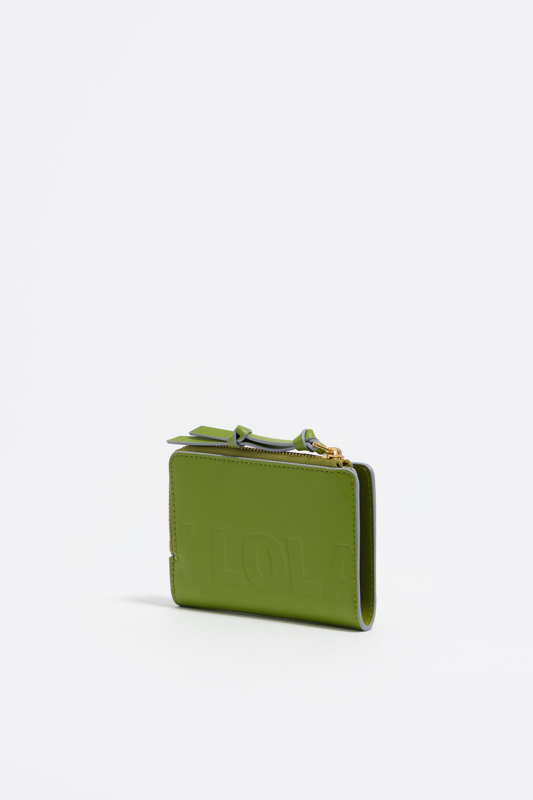 Kiwi leather purse