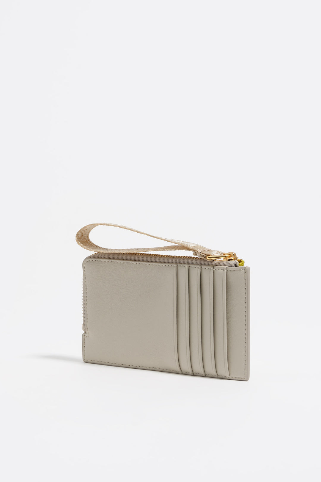 Stone leather purse