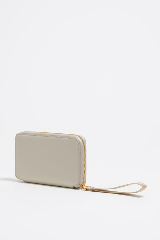 Stone leather wallet