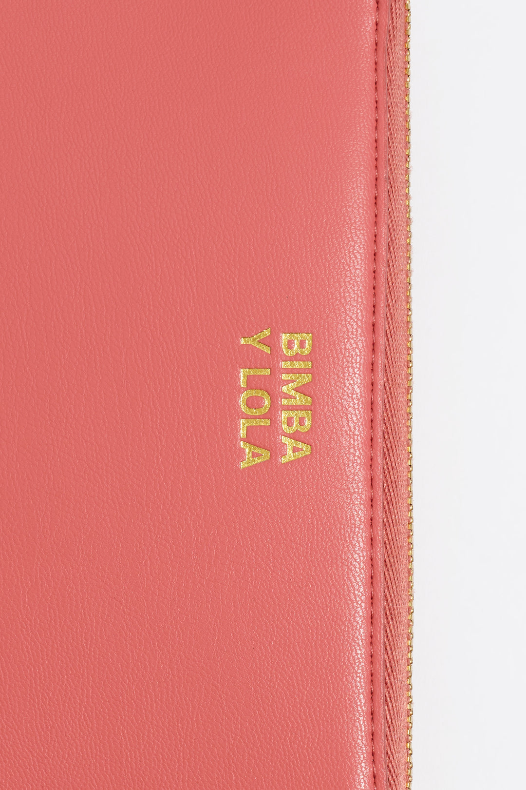 Bubblegum pink leather wallet