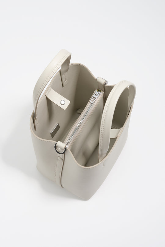 Small stone leather Chihuahua bag