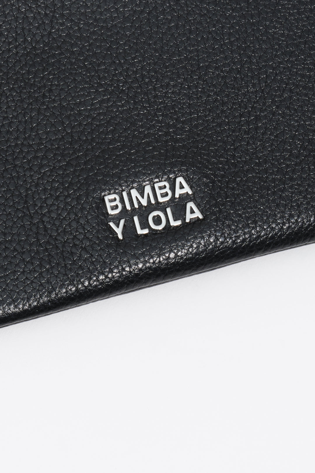 Black leather coin purse