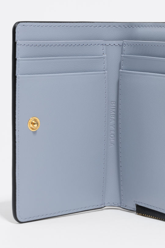 Black leather purse