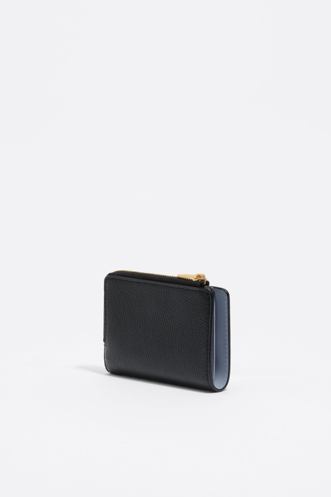 Black leather purse