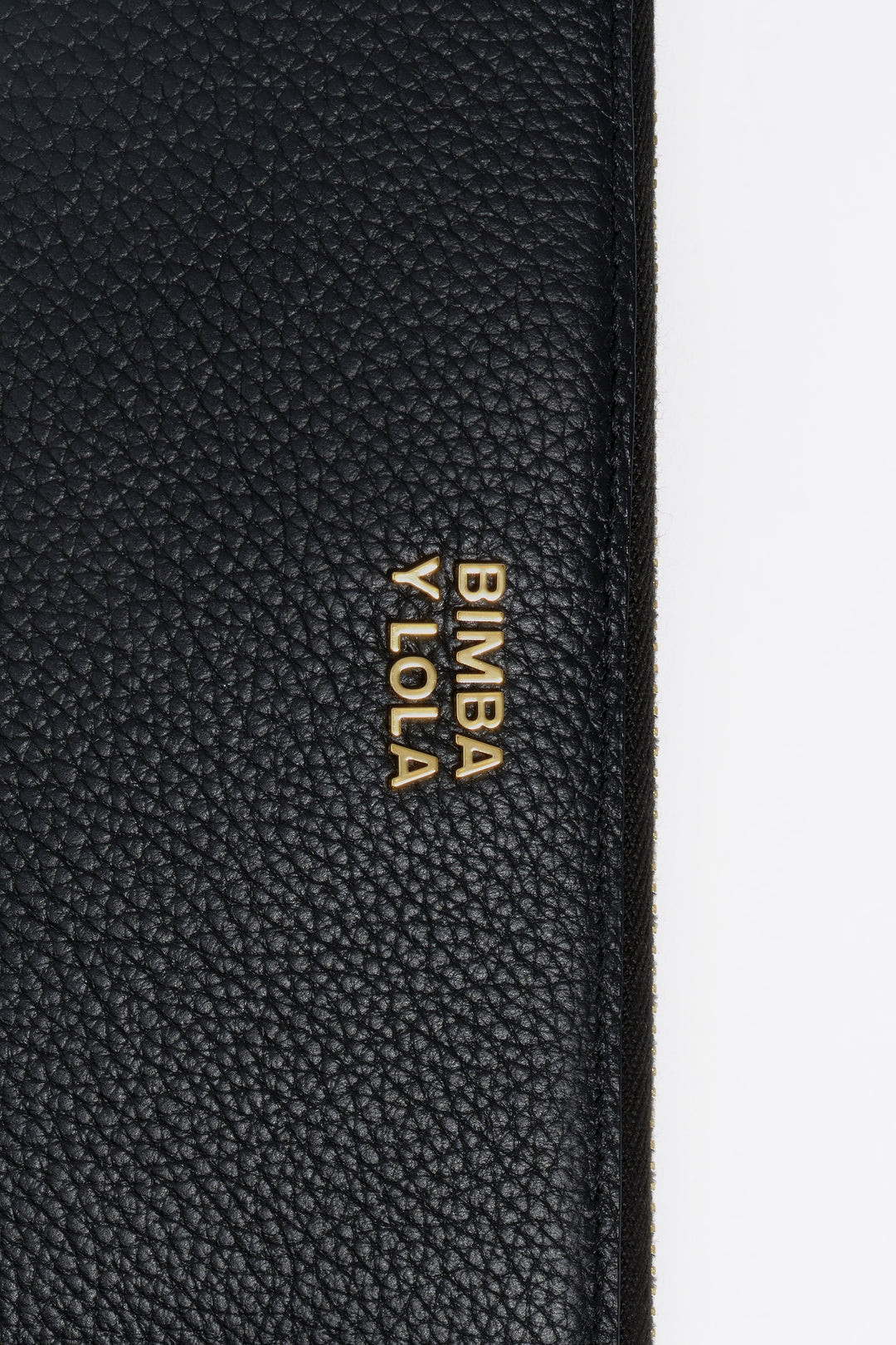 Black leather wallet