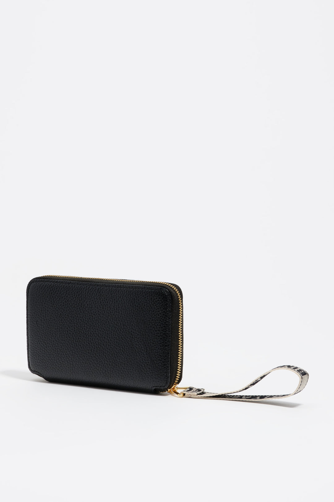 Black leather wallet
