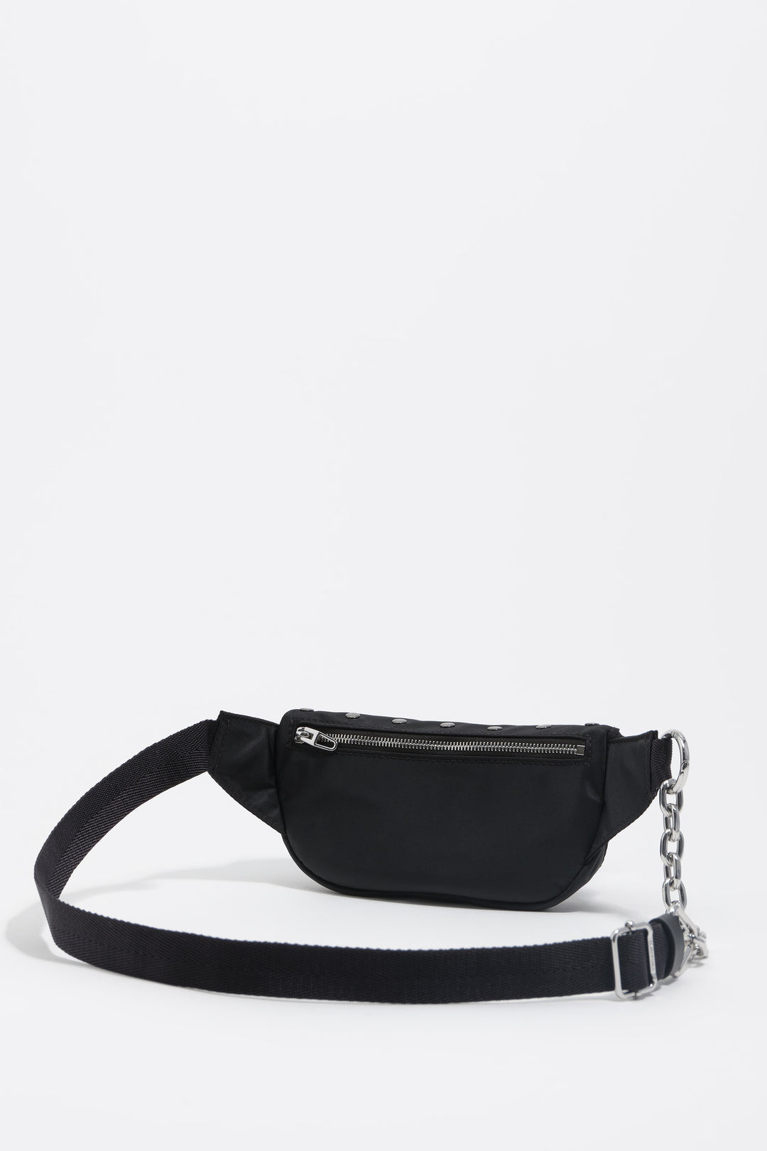 Black nylon bumbag