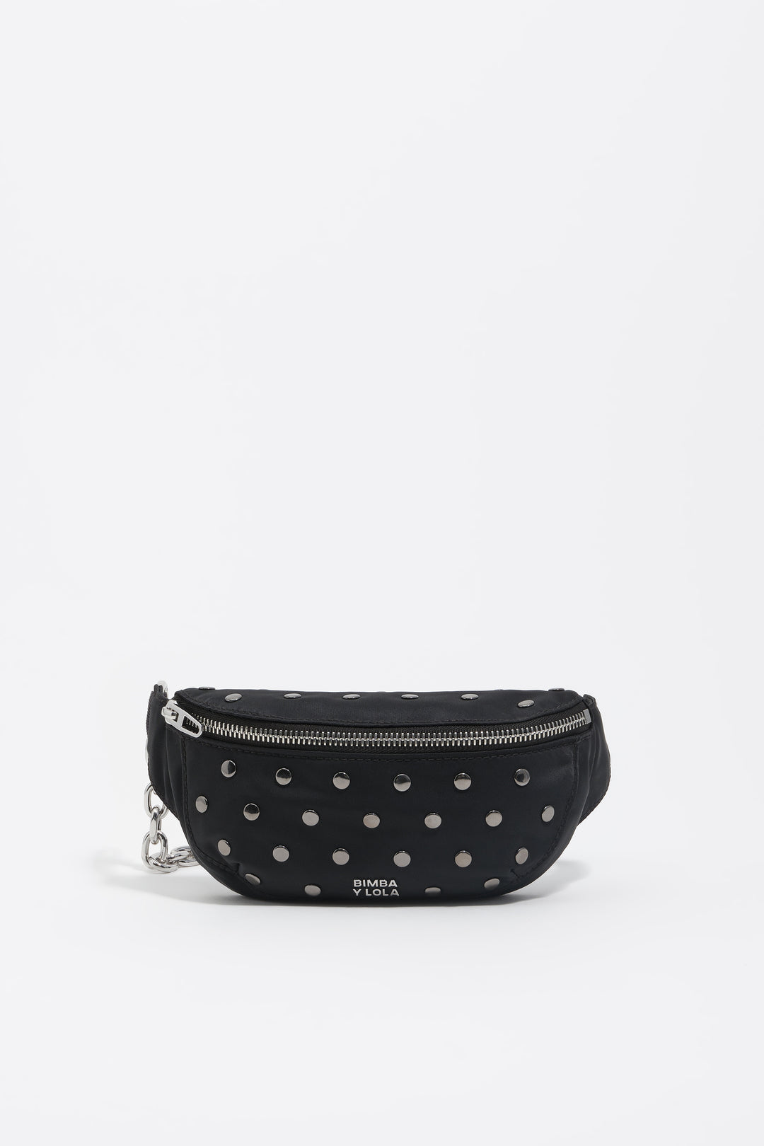 Black nylon bumbag