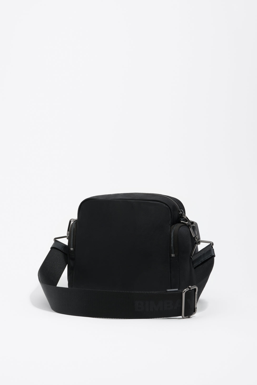 Black nylon Pocket crossbody bag