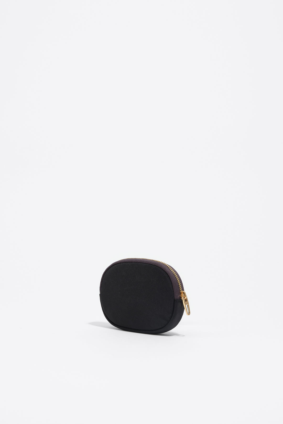 Black nylon coin purse