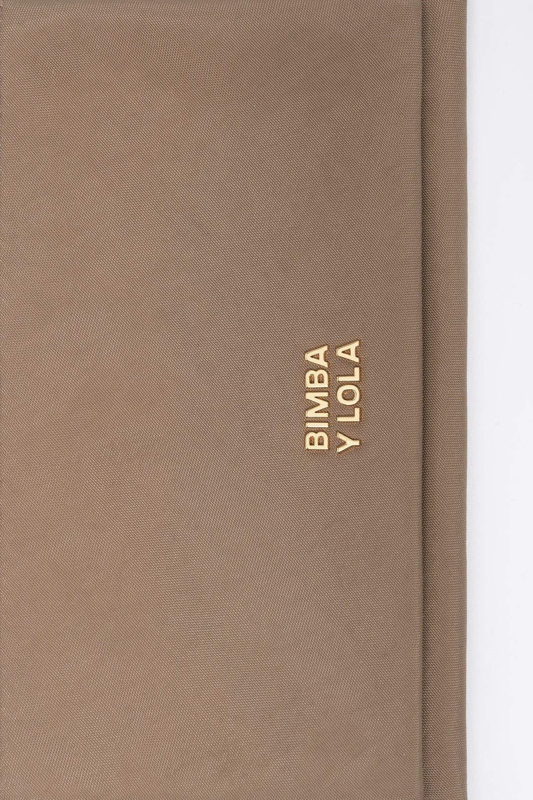 Khaki brown nylon Pocket purse