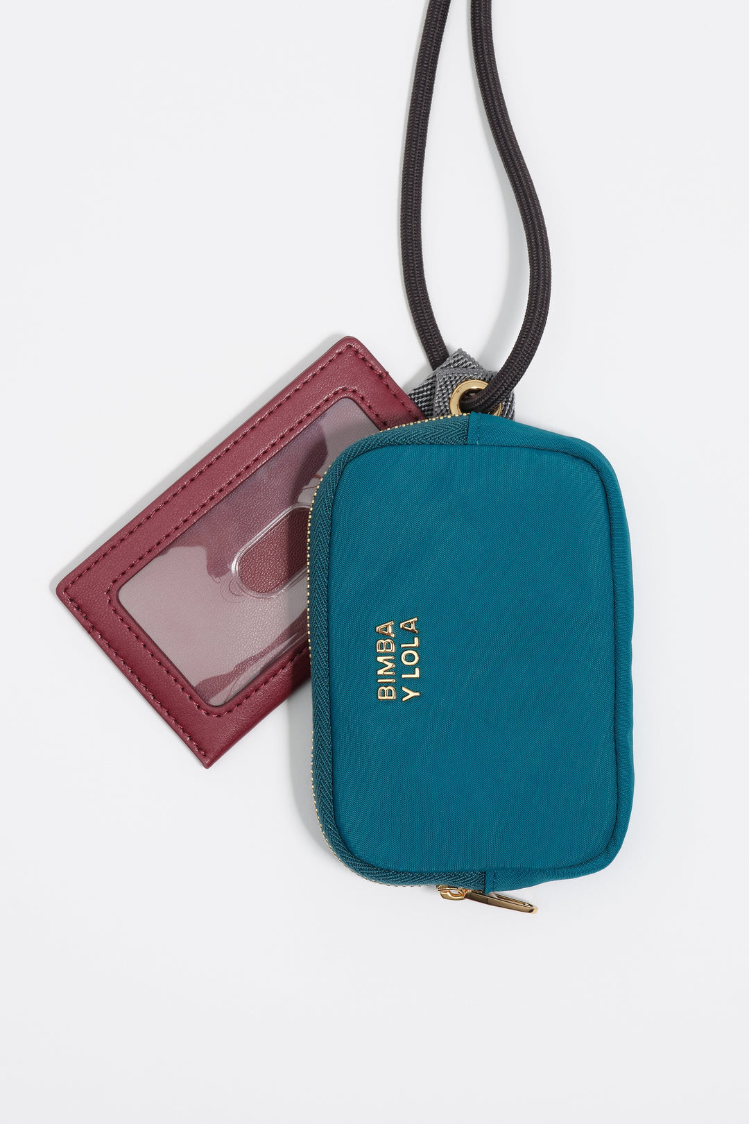 Lagoon blue nylon coin purse