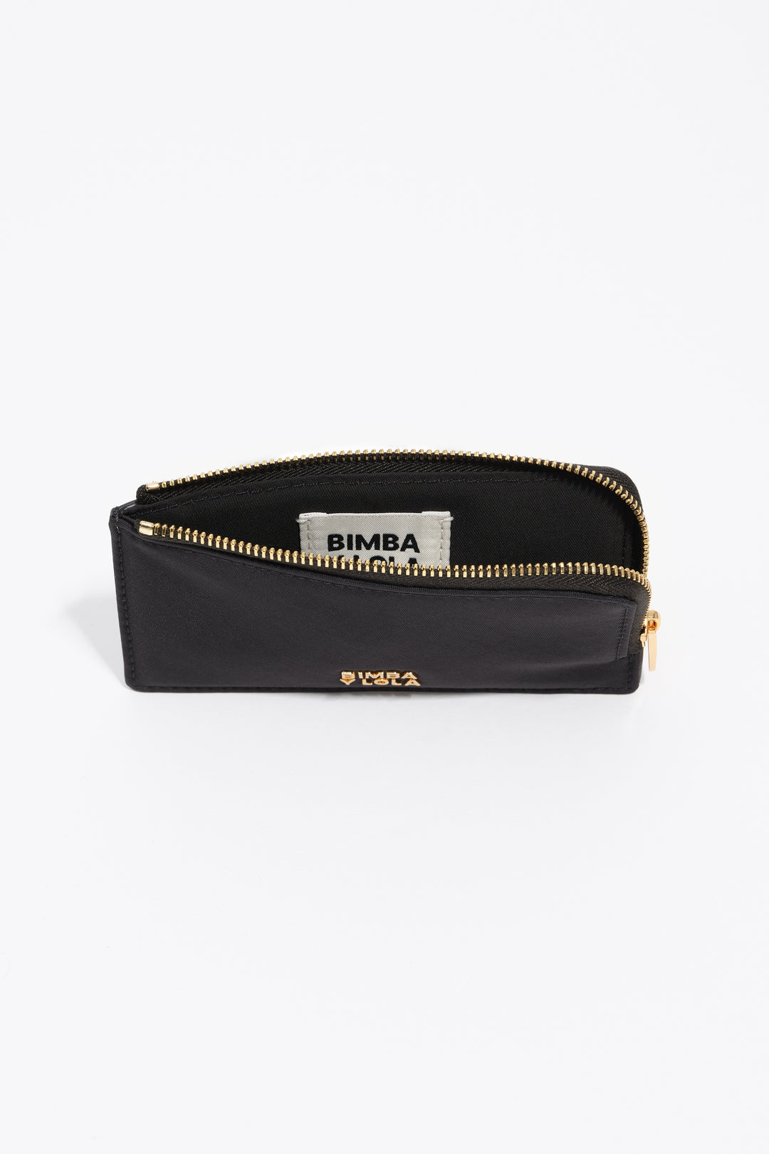 Black nylon card holder/coin purse