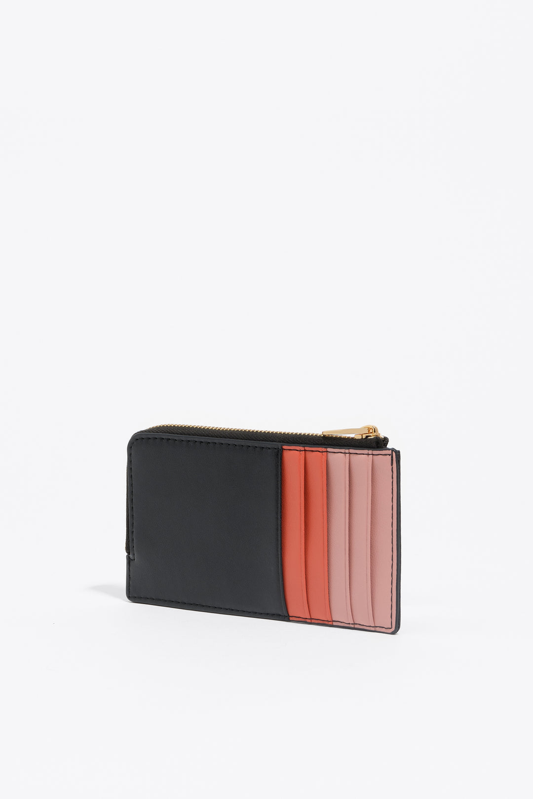 Black nylon card holder/coin purse