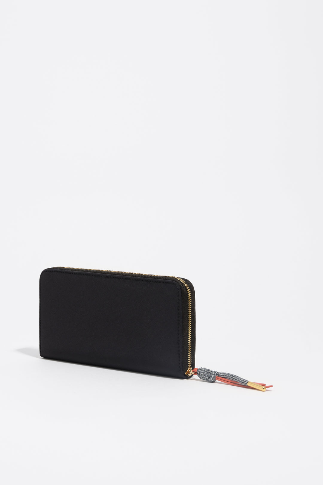 Large black nylon horizontal wallet