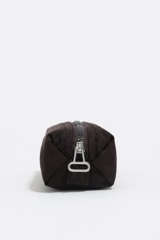 Charcoal nylon make-up case