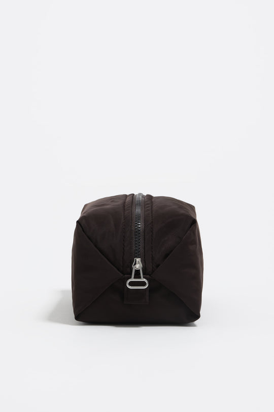 Charcoal nylon make-up case