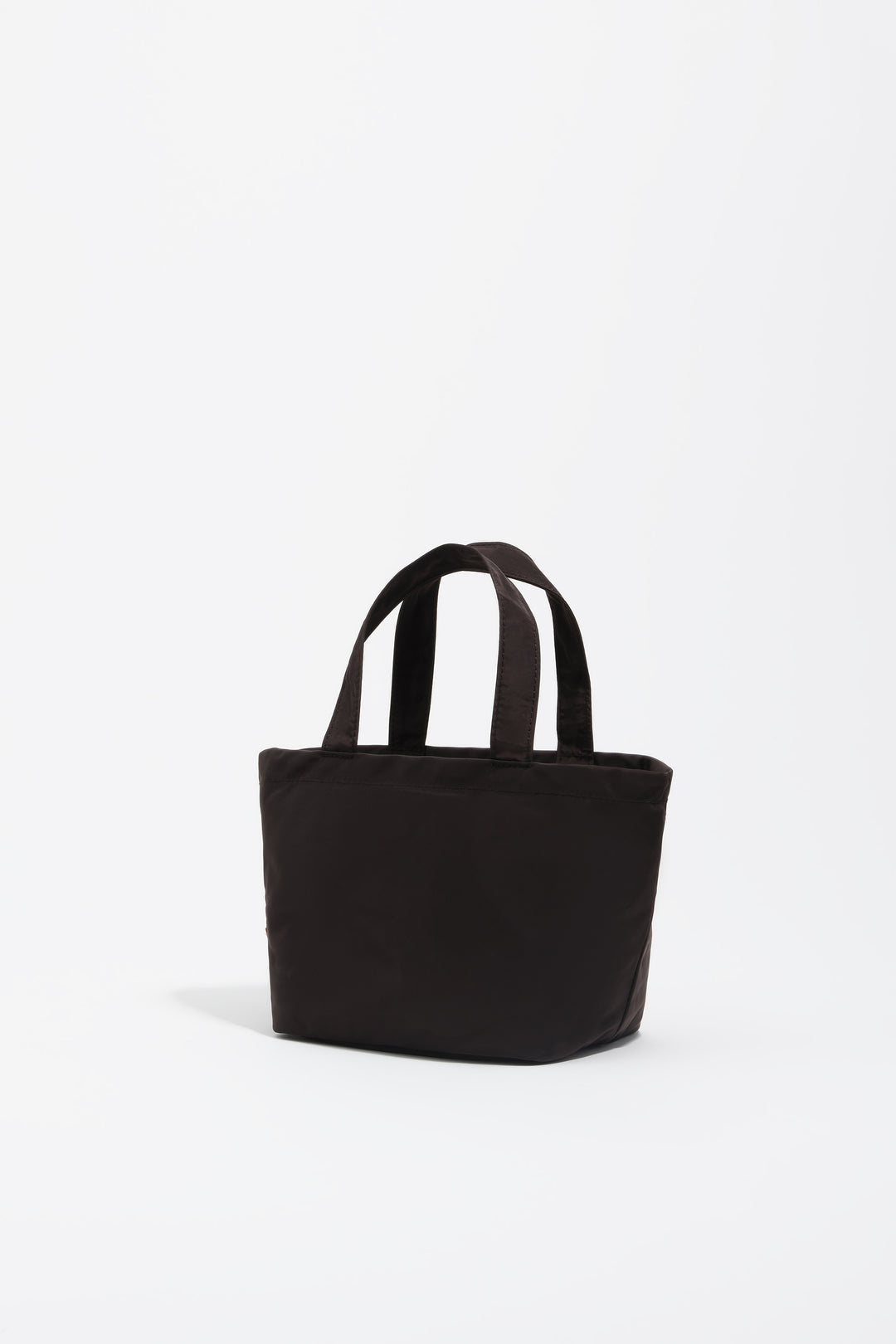 Charcoal nylon mini bag