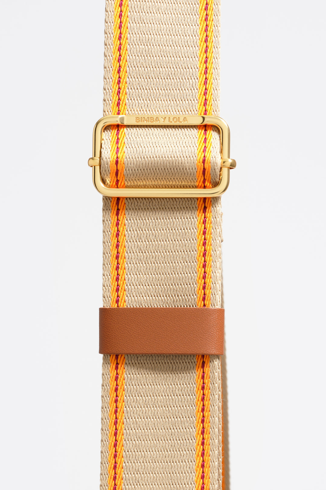 Large cinnamon nylon Carlino bag