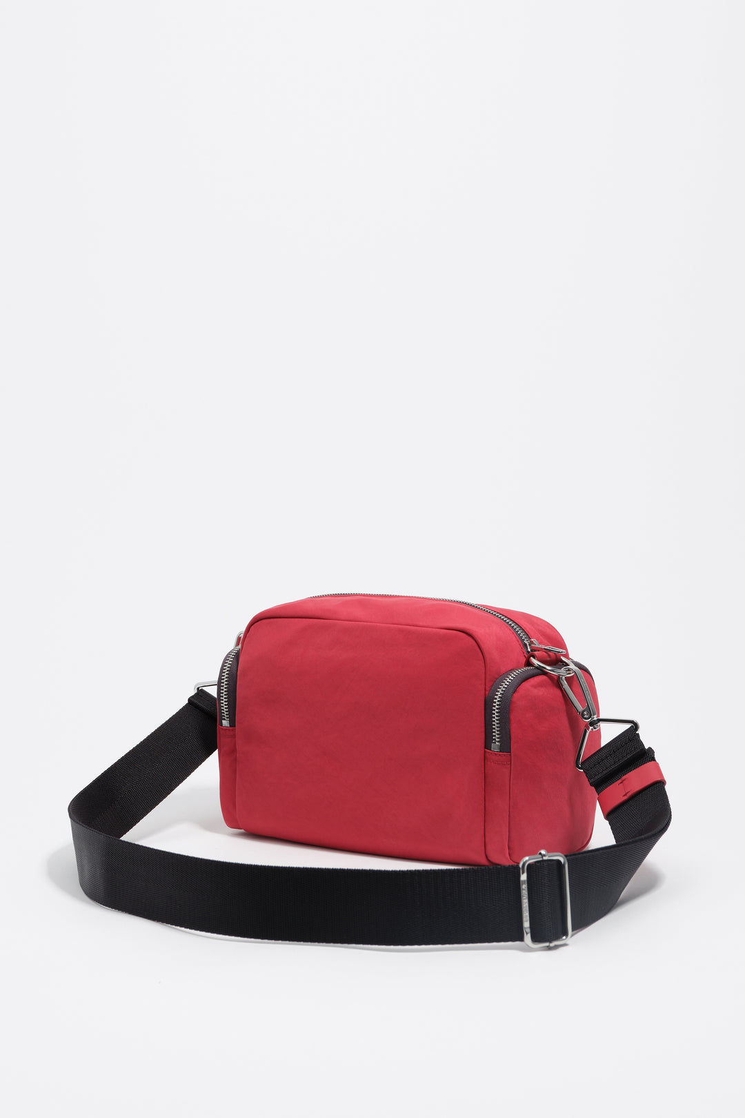 Medium red nylon Pocket crossbody bag