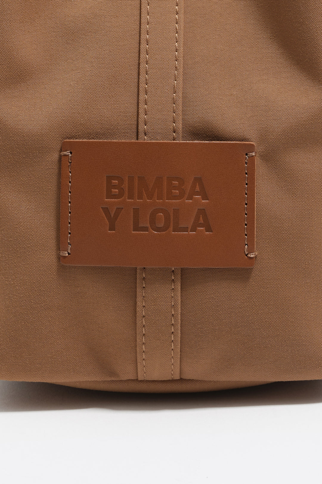 Large cinnamon nylon Chihuahua shopper bag