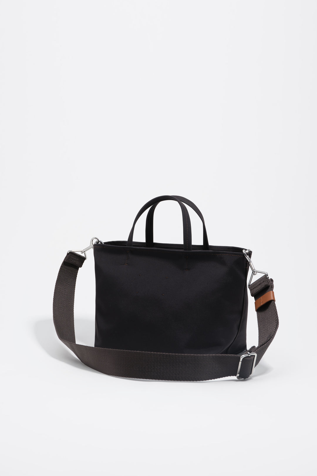 Small anthracite nylon Chihuahua shopper bag