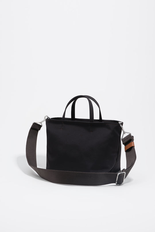 Small anthracite nylon Chihuahua shopper bag