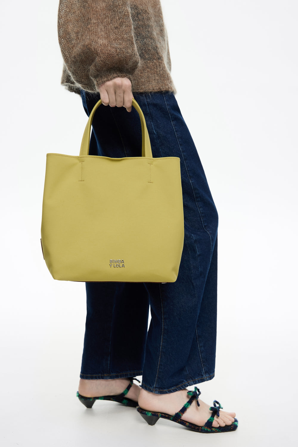 Large pistachio nylon Chihuahua bag