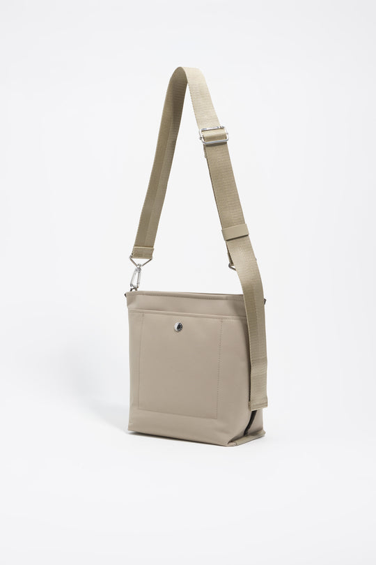 Stone nylon crossbody bag