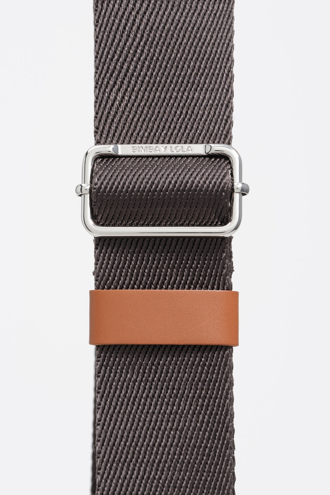 Anthracite nylon crossbody bag
