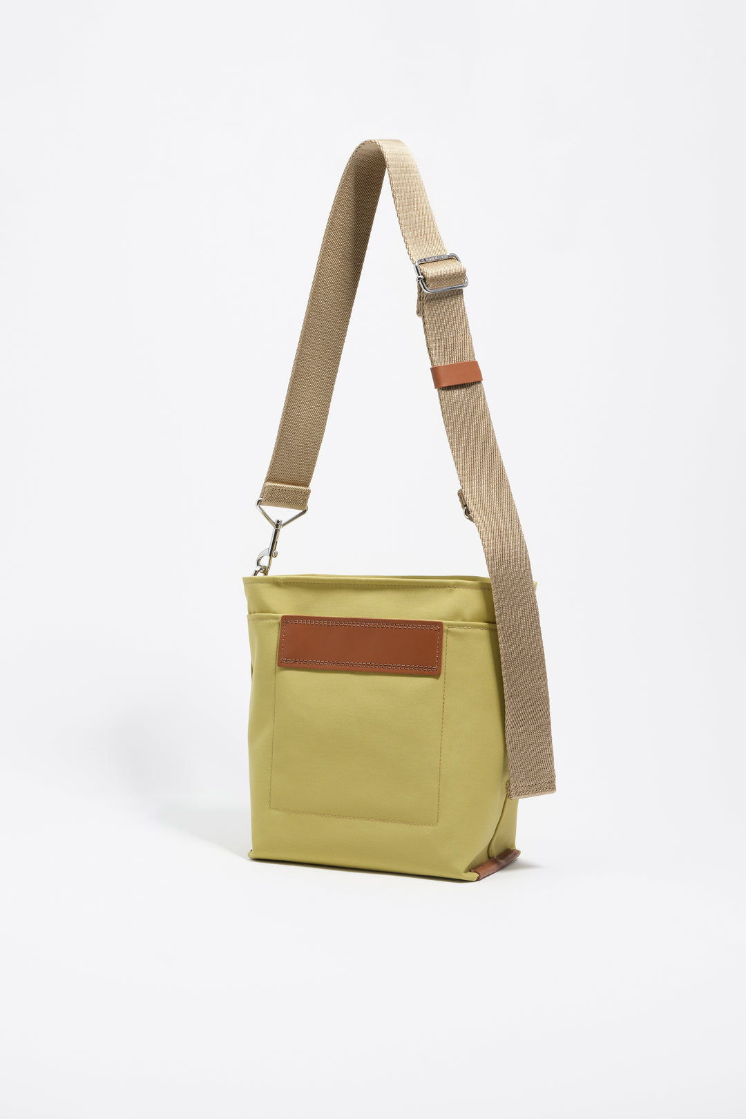 Pistachio nylon Carlino bag