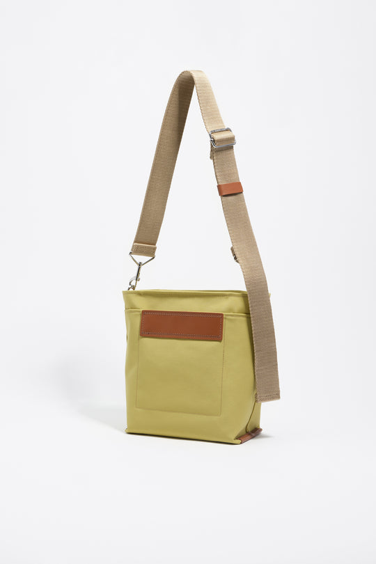 Pistachio nylon Carlino bag