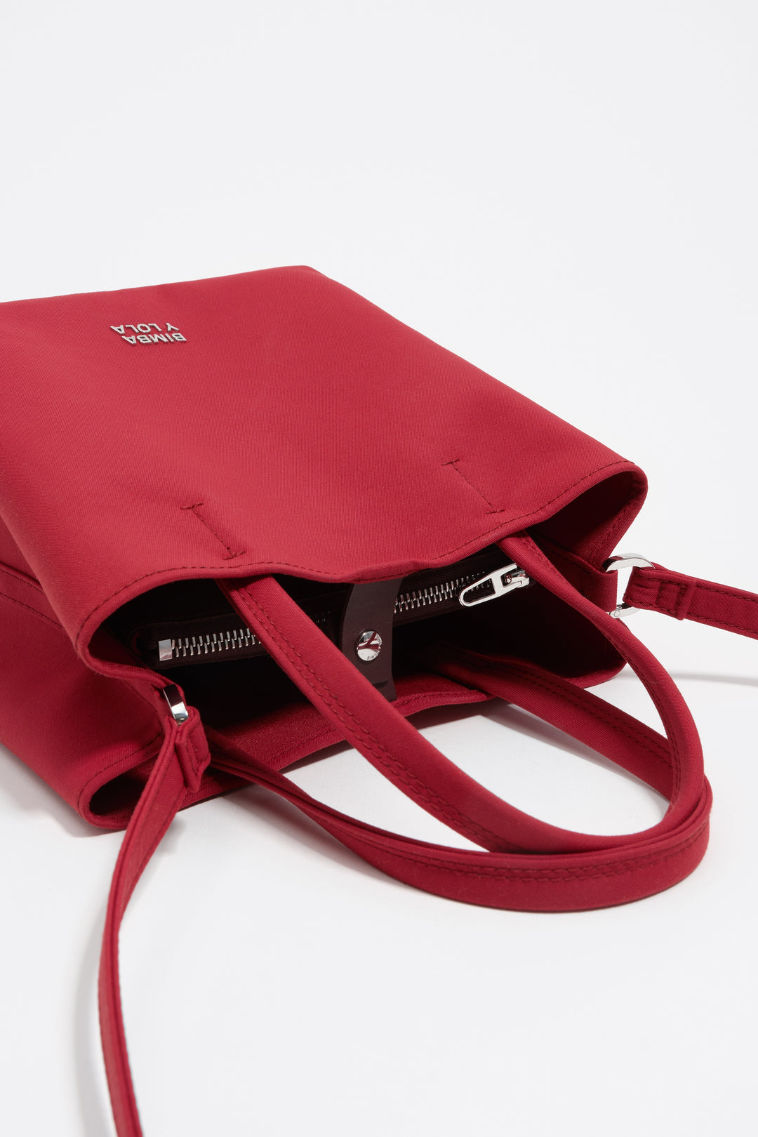 Small dark red nylon Chihuahua bag