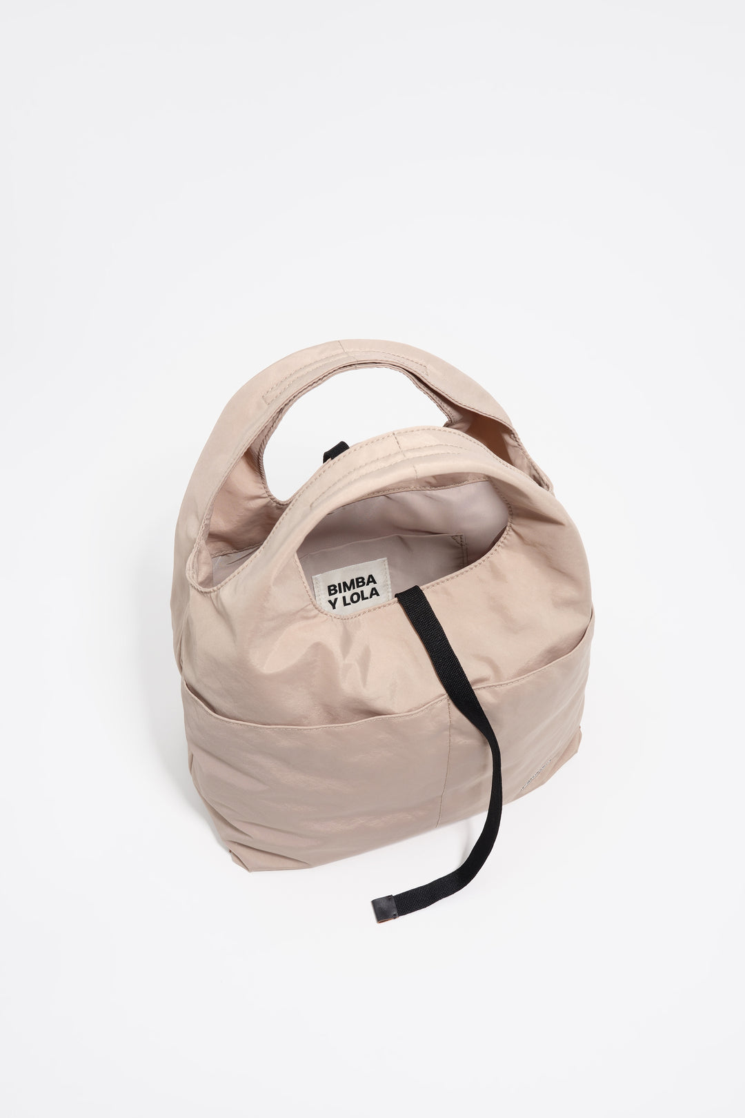 Medium stone nylon Paper bag