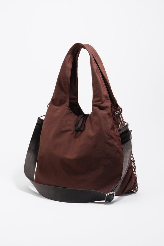 Large chocolate nylon Paper bag