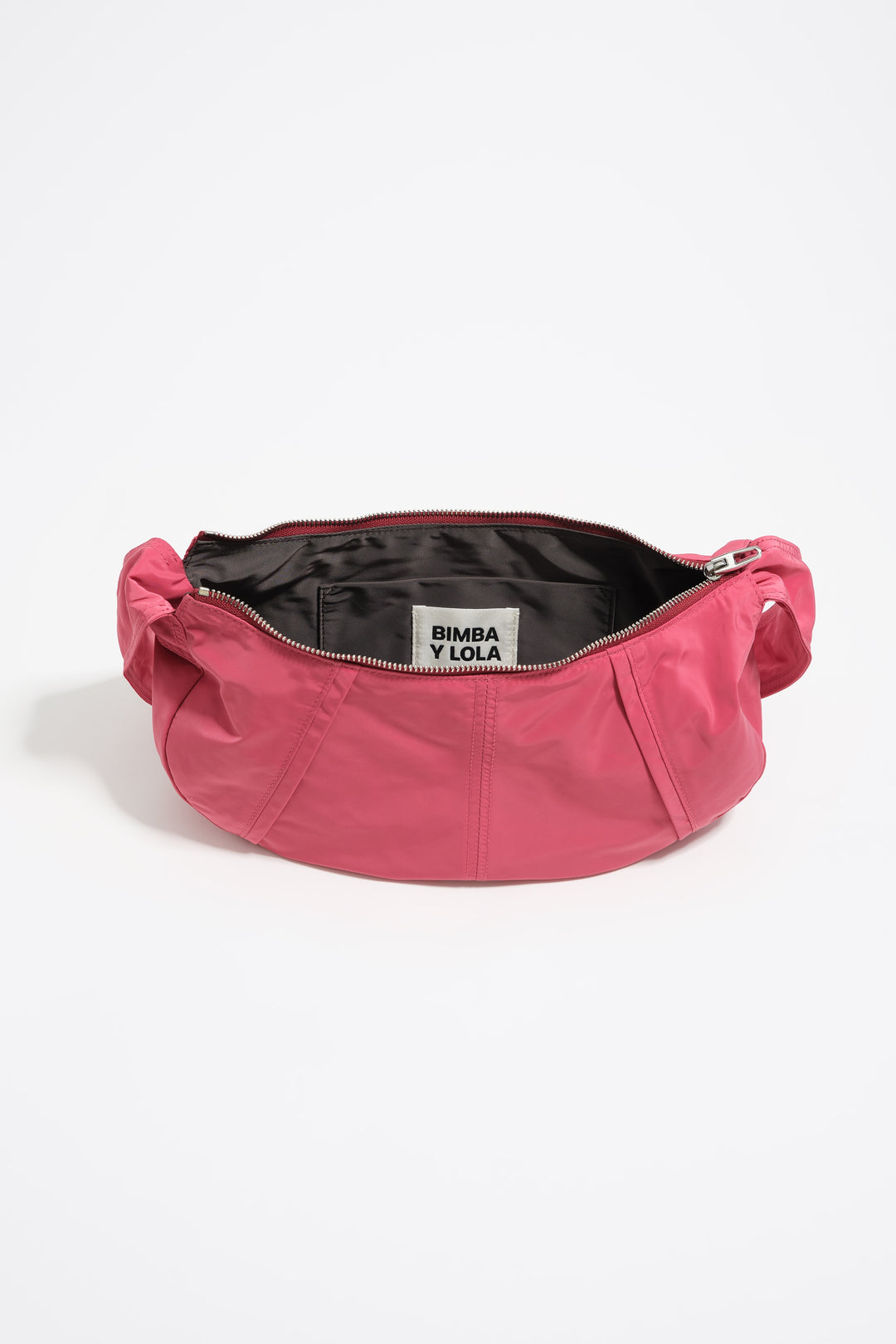 Small dark pink Moon bag