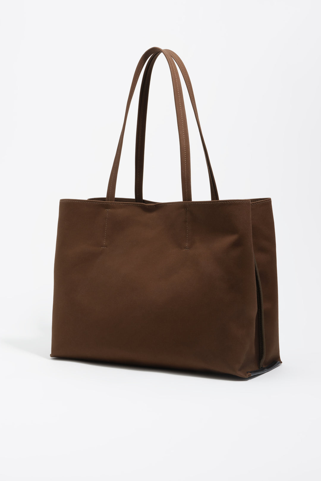 Dark khaki nylon Chihuahua shopper bag