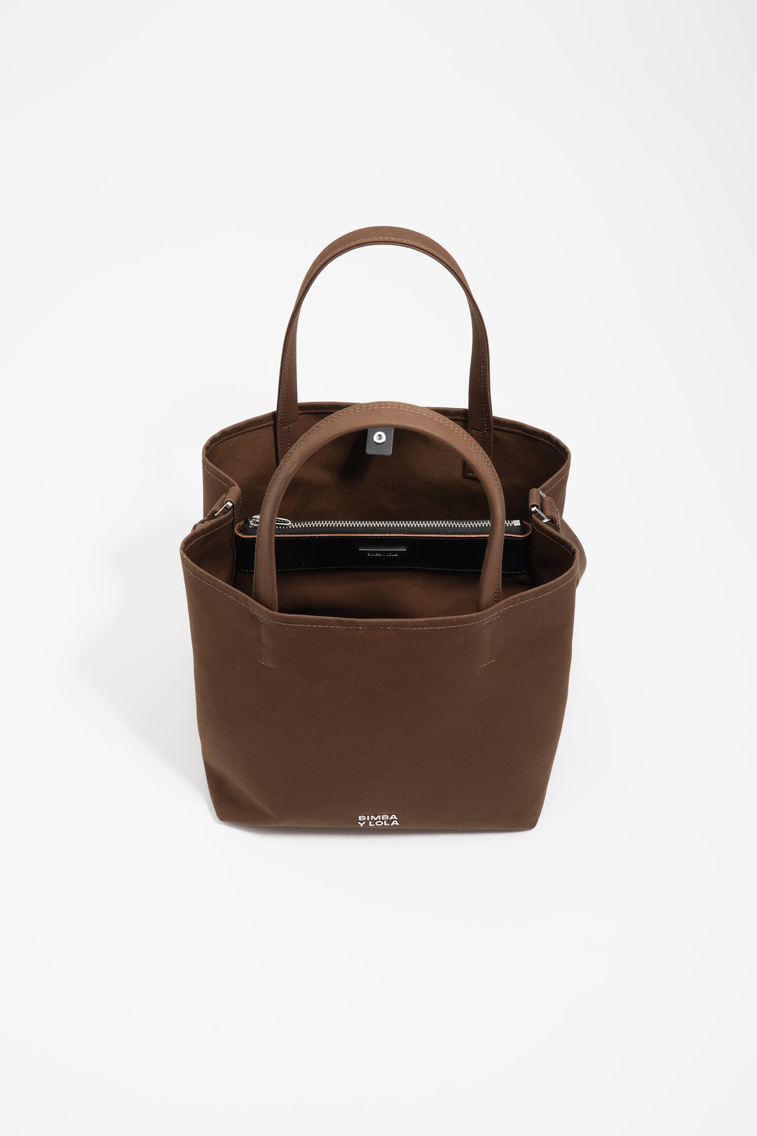 Large dark khaki nylon Chihuahua bag