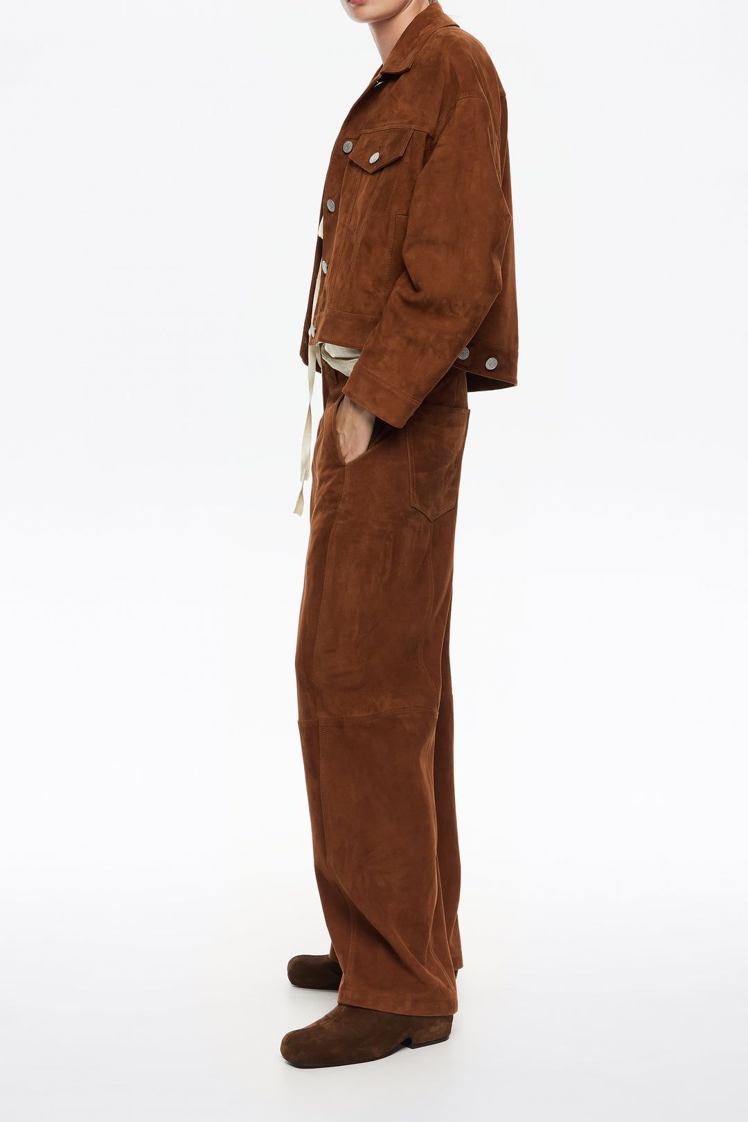 Caramel leather jacket