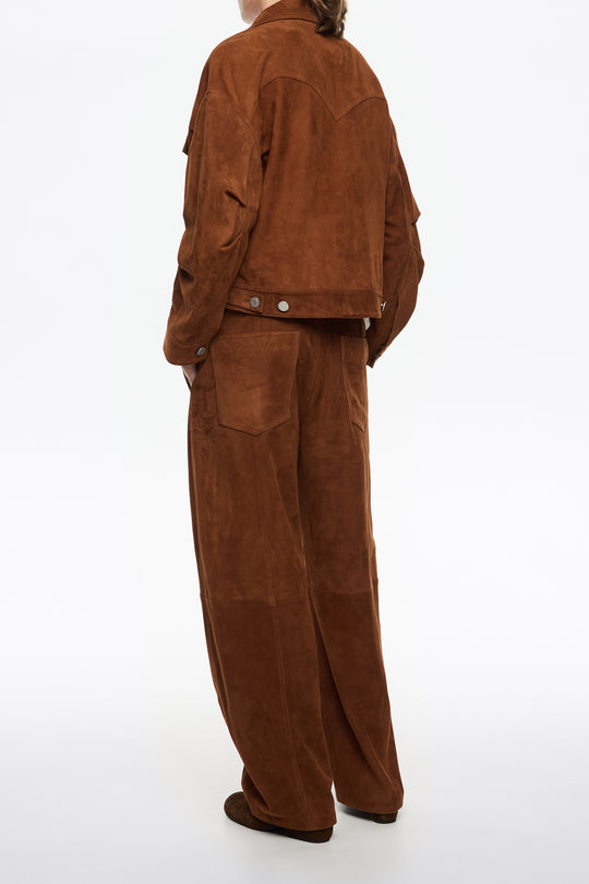 Caramel leather jacket