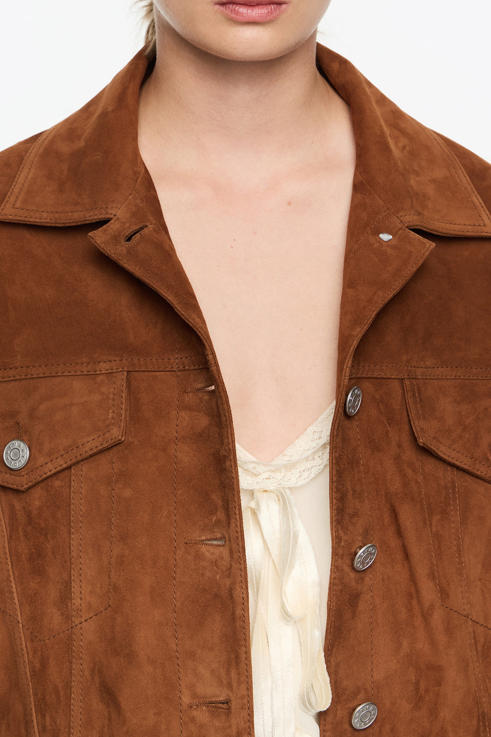 Caramel leather jacket