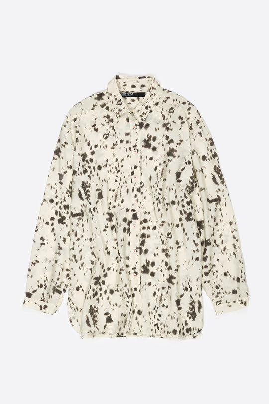 Ivory Lynx straight cut shirt