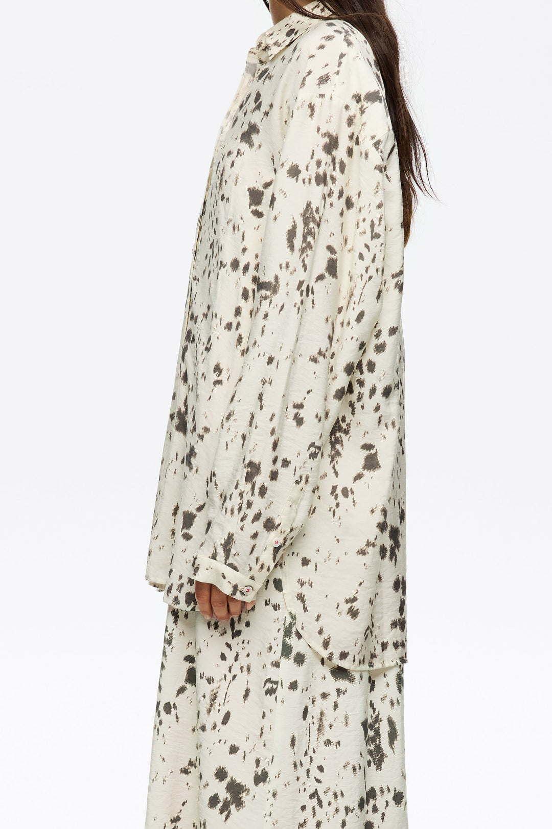 Ivory Lynx straight cut shirt