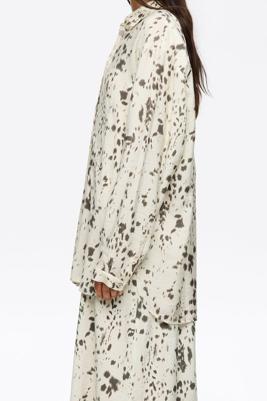 Ivory Lynx straight cut shirt