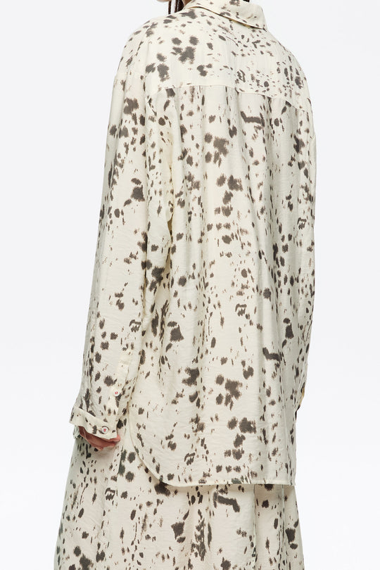 Ivory Lynx straight cut shirt